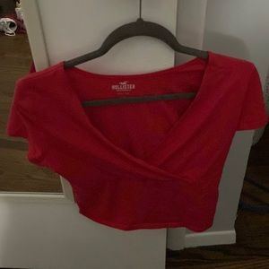hollister baby tee